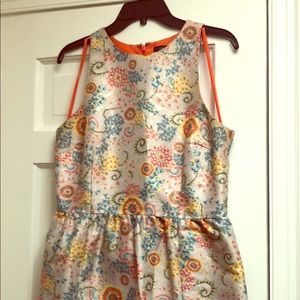 Cynthia Steffe metallic sheath dress